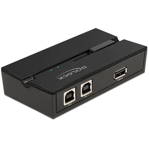 Delock USB 2.0 Switch 2 PC to 1 device – 114917 – afbeelding 2