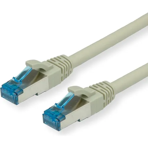 VALUE Patchkabel Kat.6A (Class EA) S/FTP (PiMF), LSOH, grijs, 10 m – afbeelding 2