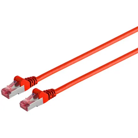 Patchkabel cat6A S/FTP PIMF Halogenfrei rot 2m – afbeelding 2