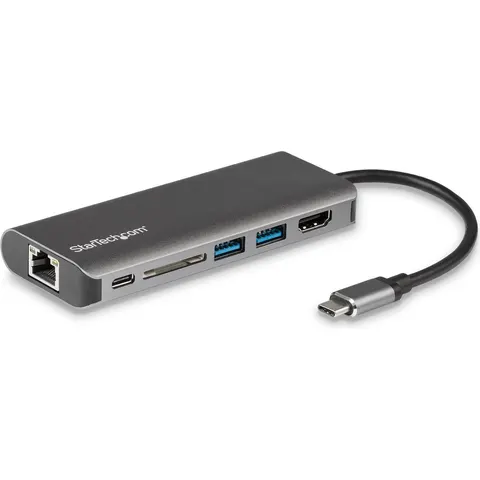 USB Hub Startech DKT30CSDHPD Grey 60 W – afbeelding 2