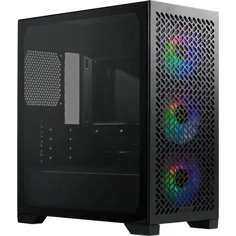 Cooler Master Elite 302 Mini Tower Zwart – afbeelding 2