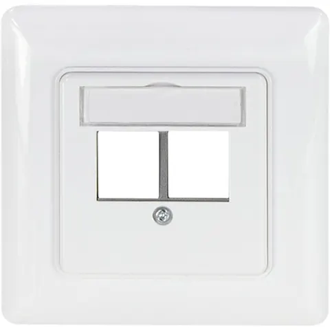 LOGILINK Inbouwdoos NK4059, 2 Keystone-modules – afbeelding 2