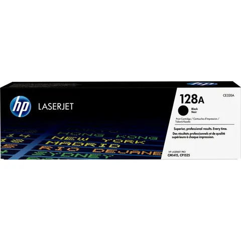 HP 128A (CE320A) - Noir - Toner Noir – image 2