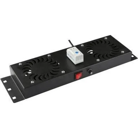 LOGON RAF115BL rack-toebehoren Ventilatiepaneel – afbeelding 2