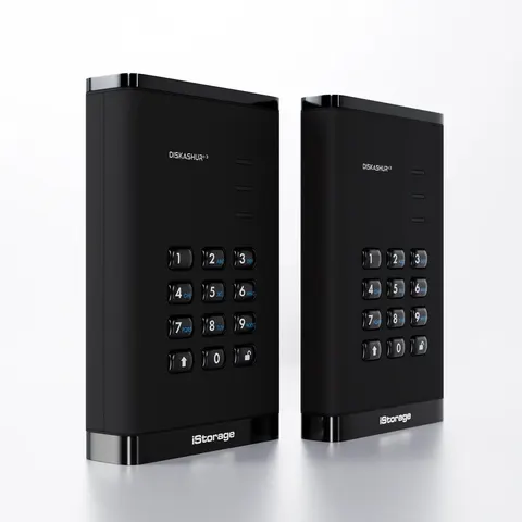 iStorage diskAshur3 SSD – externe Solid State Drive – 1TB – USB – 256-bit – Zwart – afbeelding 2