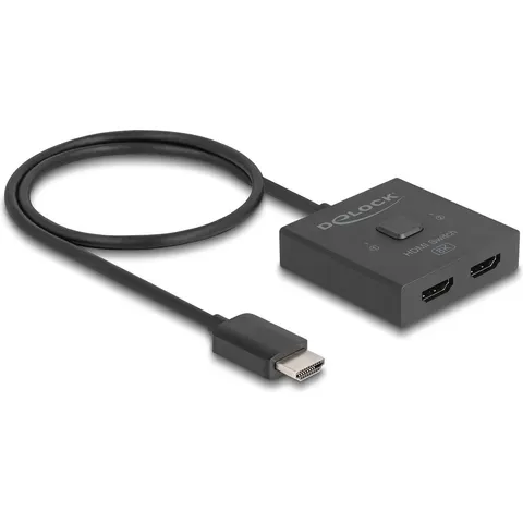 Delock HDMI Switch 2 to 1 bidirectional 8K – afbeelding 2