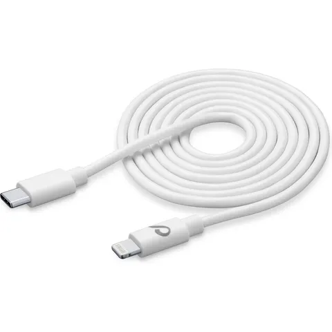 Cellularline - Usb kabel, usb-c naar Apple 3M, wit – afbeelding 2