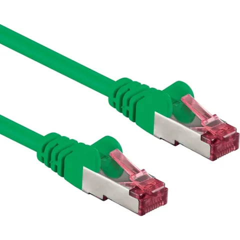 Patchkabel cat6A S/FTP PIMF grün 0,5m – afbeelding 2