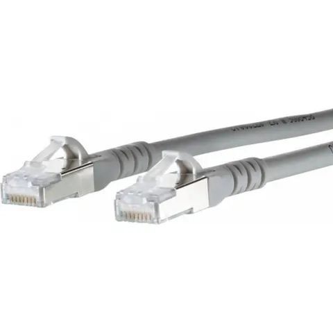 BTR NETCOM - Cat6A netwerkkabel - Grijs - 0,5 meter – afbeelding 2