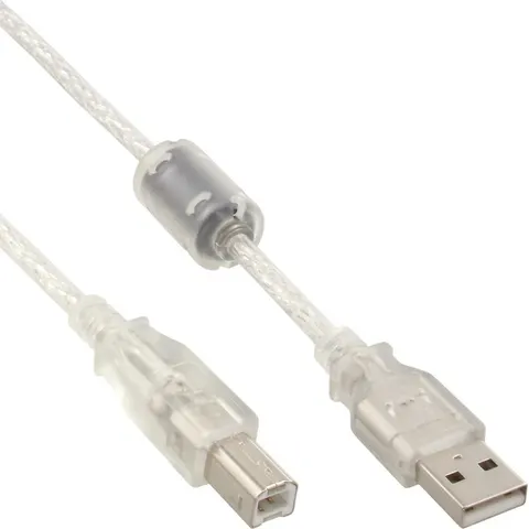 InLine USB naar USB-B kabel - USB2.0 - 3 meter – 021031 – afbeelding 2
