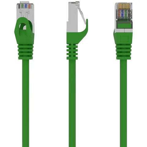 FTP Cat6 patchkabel, 2 m, groen – afbeelding 2