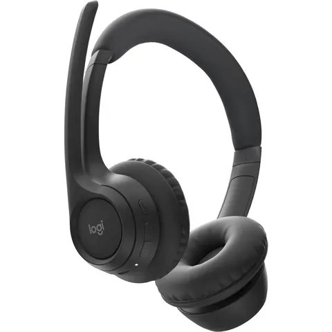 Logitech Zone 300 - Draadloze Headset - Bluetooth - Zwart – afbeelding 2
