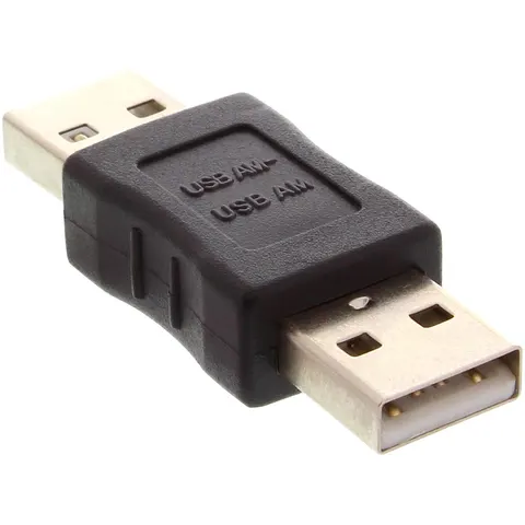 InLine® USB 2.0-adapter, stekker A naar stekker A – afbeelding 2