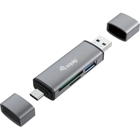 Card Reader Equip 245460 Black Grey – afbeelding 2