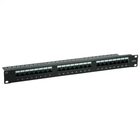 VALUE Cat.6 19" patchpanel, 24 ports, UTP – afbeelding 2