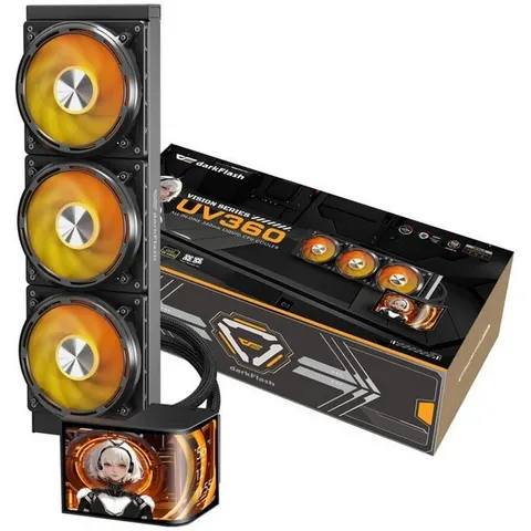 darkFlash - UV360 Black - CPU koeling – afbeelding 2