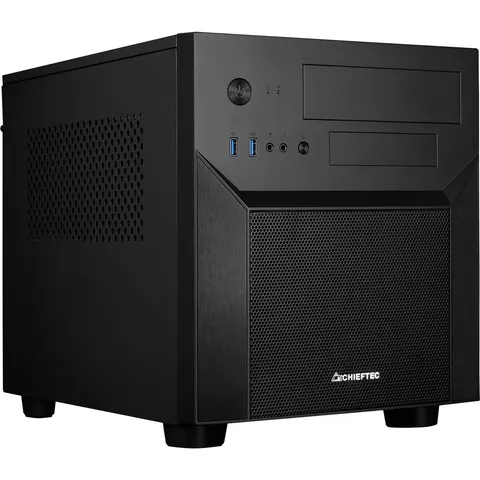 Chieftec CI-02B-OP computerbehuizing Cube Zwart – afbeelding 2