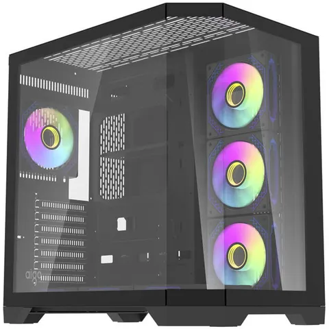Darkflash Ft418 Pro Computerbehuizing Met 7 Argb-Ventilatoren – afbeelding 2