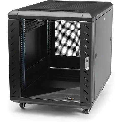 Wall-mounted Rack Cabinet Startech RK1236BKF – afbeelding 2