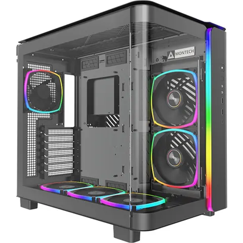 Montech King 95 PRO Midi Tower Zwart – afbeelding 2