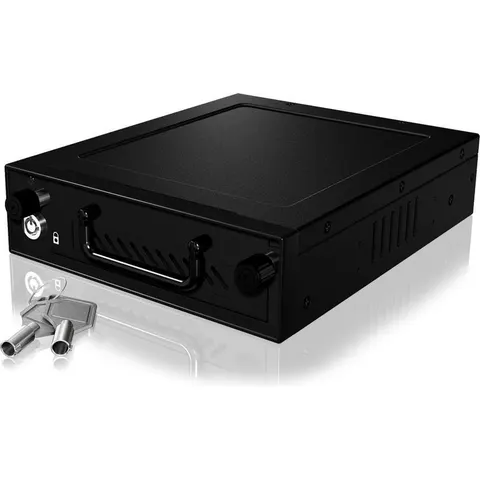 RaidSonic IB-148SSK-B drive bay panel Zwart – afbeelding 2