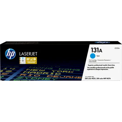 Tonercartridge HP CF211A 131A blauw – afbeelding 2