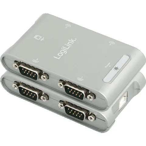 LogiLink USB 2.0 to 4x Serial Adapter – afbeelding 2