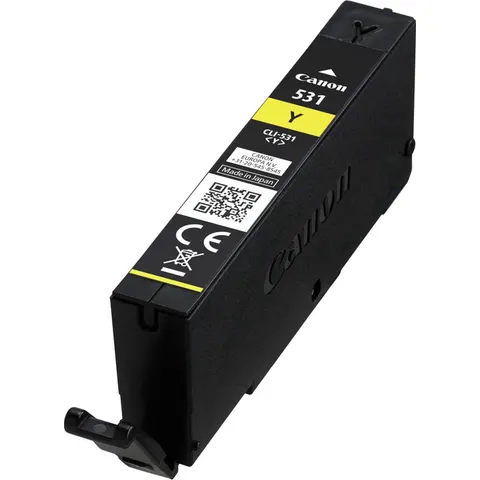 Inktcartridge Canon CLI-531 geel – afbeelding 2