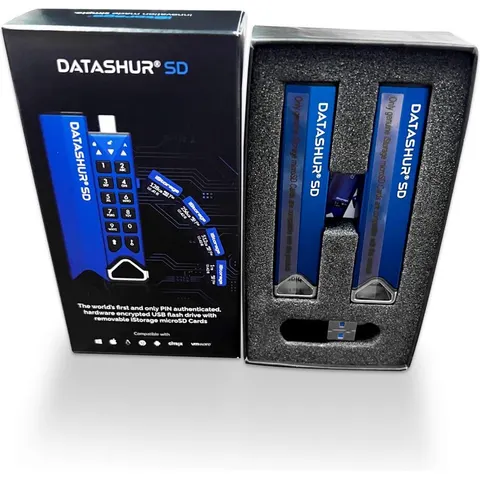 iStorage datAshur SD flashdrive (module) - Dual Pack - exclusief iStorage MicroSD Card - inclusief KeyWriter licentie – afbeelding 2
