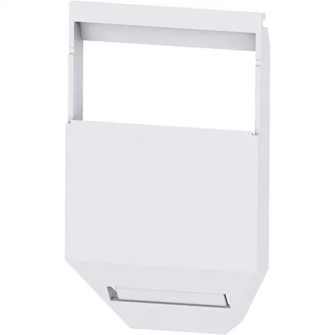 BACHMANN DESK2 verborgen kabelgeleiding, wit – afbeelding 2
