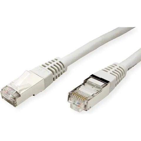 VALUE Patchkabel Cat.6 (Class E) S/FTP (PiMF), grijs, 3 m – afbeelding 2