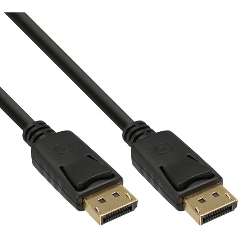 InLine DisplayPort kabel Verguld 3m – afbeelding 2