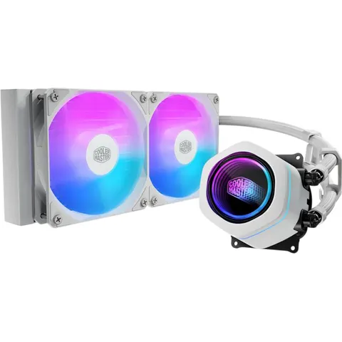 Cooler Master MasterLiquid Core Nex 240 White ARGB – afbeelding 2