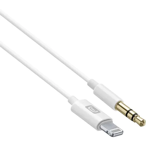 Cellularline AUXMUSICMFIW Lightning-kabel Wit – afbeelding 2