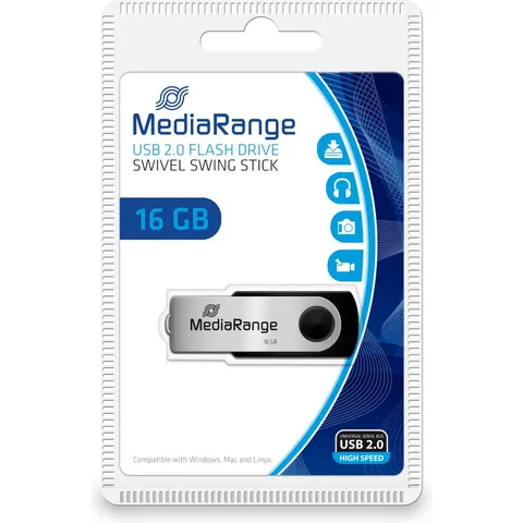 MediaRange MR910 - USB-stick - 16 GB – afbeelding 2