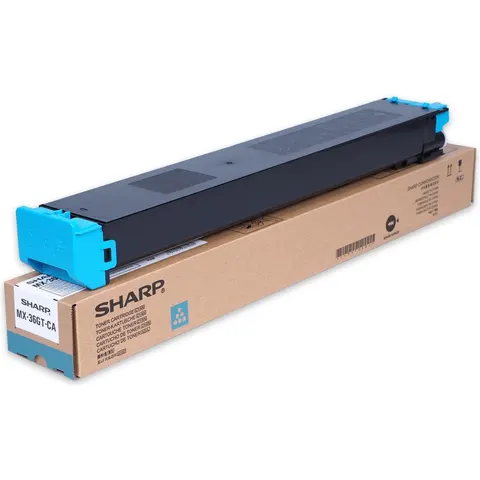 Toner Sharp MX36GTCA Cyan – afbeelding 2
