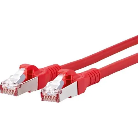 BTR NETCOM - Cat6A netwerkkabel - Rood - 1 meter – afbeelding 2