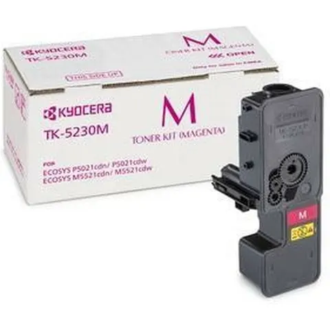 Toner Kyocera TK-5230M rood – afbeelding 2