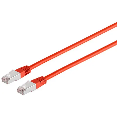 Patchkabel cat 6 S/FTP PIMF Halogenfrei rot 15m – afbeelding 2