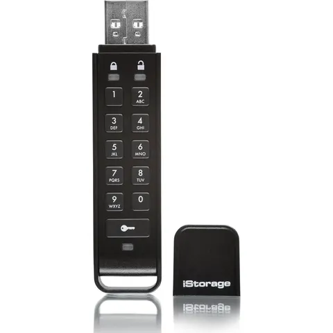 iStorage datAshur Personal 2 - USB-stick - 8 GB - Cijfercode - Zwart – afbeelding 2