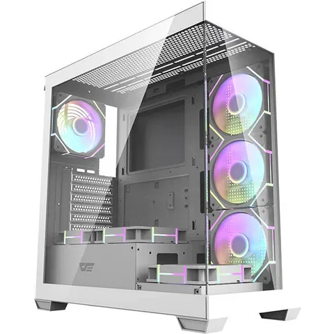 Darkflash - DS900 White + fans - Computerkast – afbeelding 2