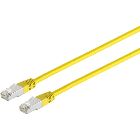 Patchkabel cat 6 S/FTP PIMF Halogenfrei gelb 3m – afbeelding 2