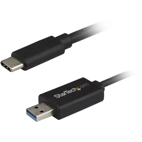 StarTech.com USB-C naar USB-A Data Transfer Kabel voor Mac en Windows, USB 3.0 (5Gbps), Windows Easy Transfer Kabel, Mac Data Transfer – afbeelding 2