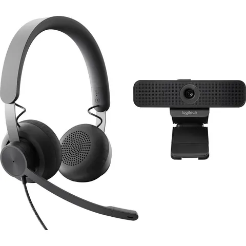 Logitech Personal Collaboration kit - Webcam en Headset - Zwart – afbeelding 2