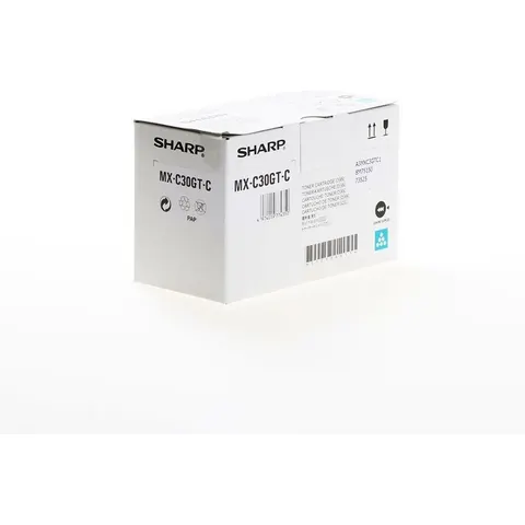 Toner Sharp MX-C30GTC Cyan – afbeelding 2