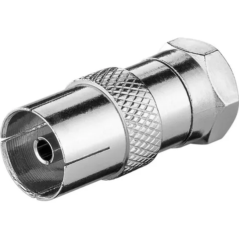 F (m) - Coax IEC (v) adapter – afbeelding 2