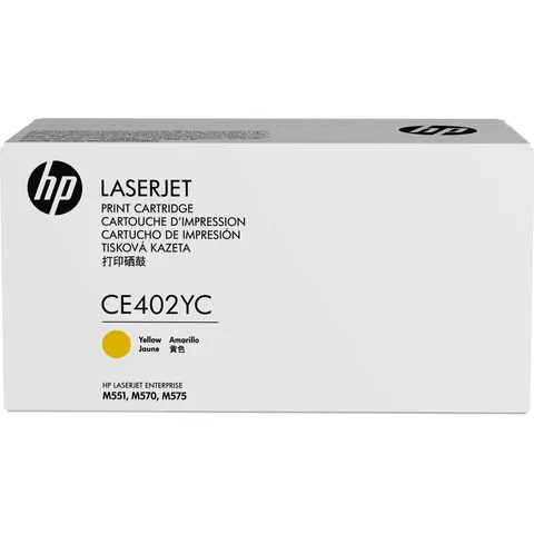 HP 507A (CE402A ) - Jaune - Toner Jaune – image 2