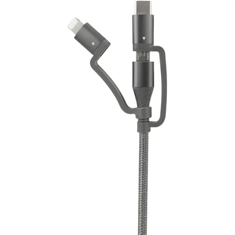 Ansmann USB 3in1 data- en laadkabel 120 cm – afbeelding 2