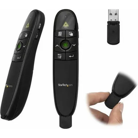 StarTech Draadloze presenter - groene laserpointer - 27 meter – afbeelding 2