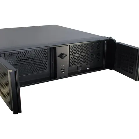 Inter-Tech 3U-3098-S Rek Zwart – afbeelding 2